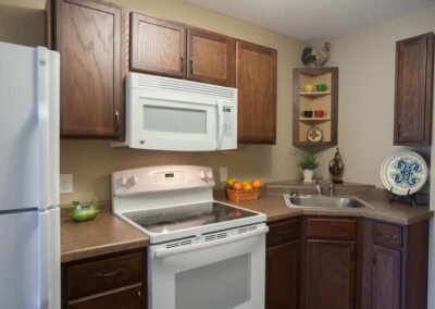 Image of a kitchen in a senior living community